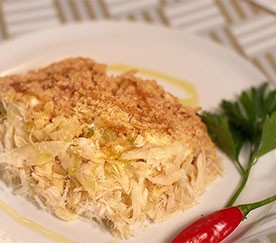 Bacalhau com Puré 