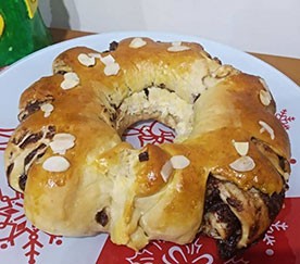 Bolo Rei de Chocolate