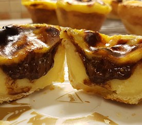 Natelas - Pastéis de nata com Nutella