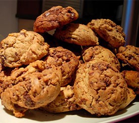 Cookies de Chocolate da Leonor