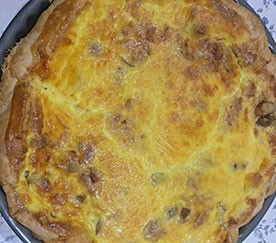 Quiche de Alheira